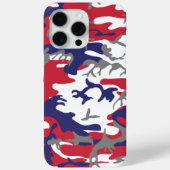Coques Case-Mate iPhone 4 juillet, Jour de l'Indépendance, Gris Camouflage (Verso)