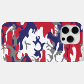 Coques Case-Mate iPhone 4 juillet, Jour de l'Indépendance, Gris Camouflage (Verso (horizontal))