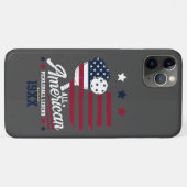 Coques Case-Mate iPhone 4 juillet Pickleball USA Indépendance Jour cadeau (Dos (Horizontal))