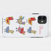 Coques Case-Mate iPhone 4 Oiseaux amusants Thunder_Cove (Dos (Horizontal))