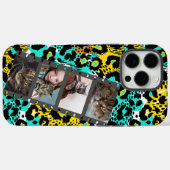 Coques Case-Mate iPhone 4 Photo Collage Leopard Phone Case (Verso (horizontal))