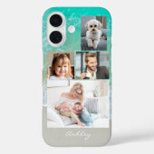 Coques Case-Mate iPhone 4 Photos de famille ou amis, Nom du script, Plage (Verso)