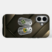 Coques Case-Mate iPhone 4e division d'infanterie (Verso (horizontal))