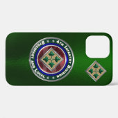 Coques Case-Mate iPhone 4e division d'infanterie Customisée (Verso (horizontal))