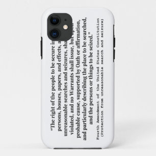 Case-Mate iPhone Case 4ème Modification de la constitution d'Etats-Unis