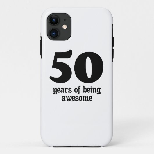 Coques Case-Mate iPhone 50 ans d'être génial (Dos)
