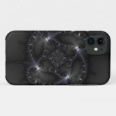 Coques Case-Mate iPhone 50 Nuances De Gris - Art Fractal (Dos (Horizontal))