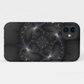 Coques Case-Mate iPhone 50 Nuances De Gris - Art Fractal (Dos (Horizontal))