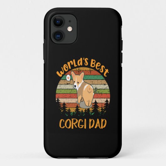 Coques Case-Mate iPhone 52 Meilleur Corgi Papa du monde (Dos)