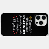 Coques Case-Mate iPhone 55e anniversaire du Mariage I - Emerald Funny Coup (Verso (horizontal))