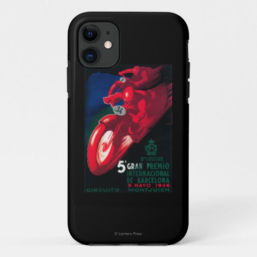 Coques Case-Mate iPhone 5 affiches du Grand Prix Internat de la Moto (Dos)