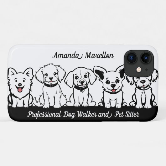 Coques Case-Mate iPhone 5 Chiens De Cute Professionnel Activité De Chien (Dos (Horizontal))