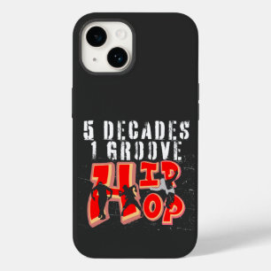 Coque Pour iPhone 14 5 Décades, 1 Groove, Hip hop.b