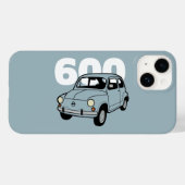 Coques Case-Mate iPhone 600 bleu v2 (Verso (horizontal))