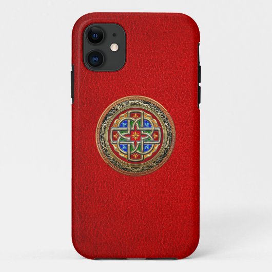 Coques Case-Mate iPhone [600] Croix celtique [Or+Émail] (Dos)