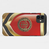 Coques Case-Mate iPhone [600] Deux Ninurtas d'or avec arbre de vie (Dos (Horizontal))