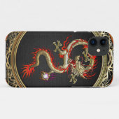 Coques Case-Mate iPhone [600] Dragon chinois d'or Fucanglong (Dos (Horizontal))