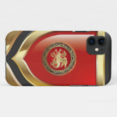 Coques Case-Mate iPhone [600] Dragon islandais, Landvæ ttir [Or] (Dos (Horizontal))