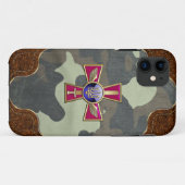 Coques Case-Mate iPhone [600] Emblème de l'armée de l'air ukrainienne (Dos (Horizontal))