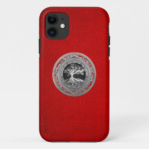 Case-Mate iPhone Case [600] Treasure Trove : Celtic Tree of Life [Argent