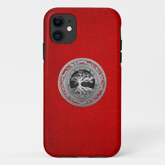 Coques Case-Mate iPhone [600] Treasure Trove : Celtic Tree of Life [Argent (Dos)