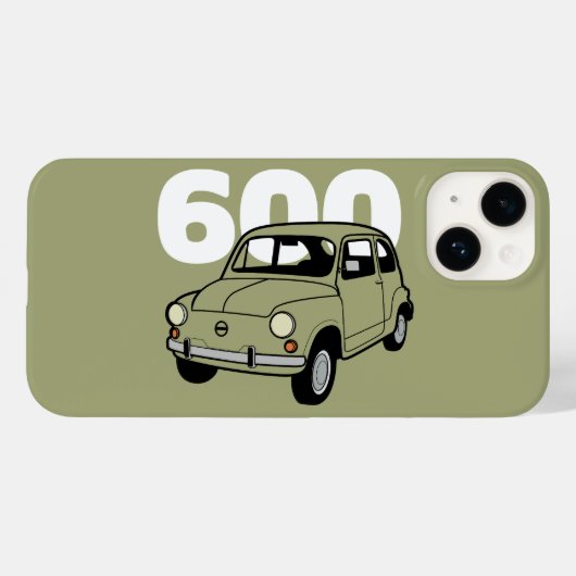 Coques Case-Mate iPhone 600 v2 vert (Verso (horizontal))