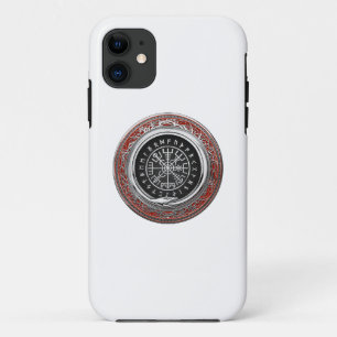 Case-Mate iPhone Case [600] Vegvisir - Viking Silver Magic Runic Compass