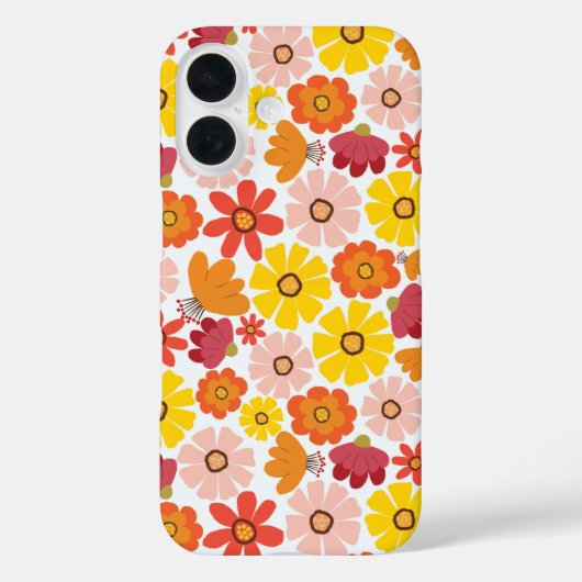 Coques Case-Mate iPhone 60s Retro White été (Verso)