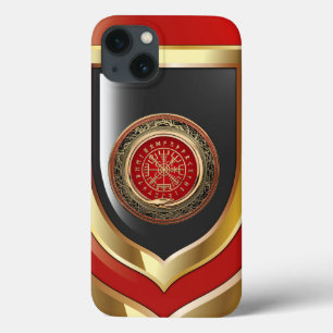 Case-Mate iPhone Case [610] Vegvisir - Viking Gold Magic Runic Compass