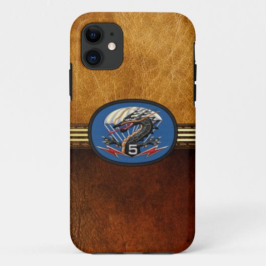 Coques Case-Mate iPhone [68] 5e Patch de BDE du 5e SF (Dos)