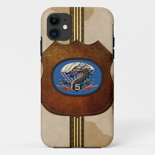 Coques Case-Mate iPhone [68] 5e Patch de BDE du 5e SF (Dos)