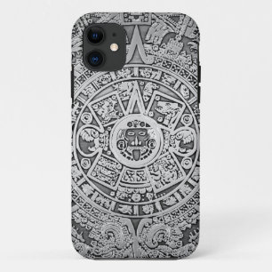 Etui iPhone Case-Mate [68] Calendrier Mayan [Aztec] [Argent]