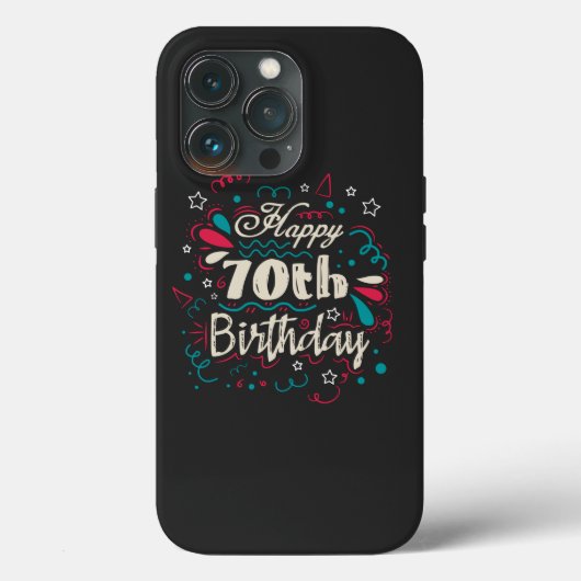 Coques Case-Mate iPhone 70e anniversaire décoratif (Verso)