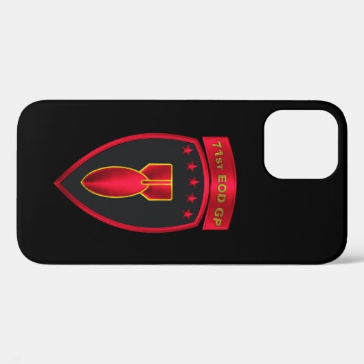 Coques Case-Mate iPhone 71e Groupe d'élimination des munitions explosives (Verso (horizontal))