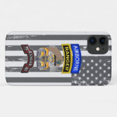 Coques Case-Mate iPhone 75e régiment de Rangers "Sua Sponte" (Dos (Horizontal))