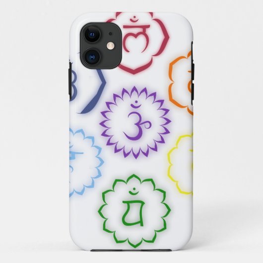Coques Case-Mate iPhone 7 chakras principaux en cercle (Dos)