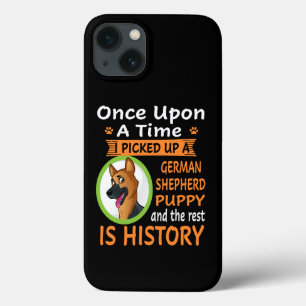 Case-Mate iPhone Case 7 Il Était Une Fois Que J'Ai Pris Un Berger Allema