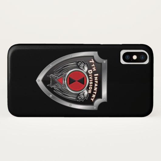 Coques Case-Mate iPhone 7e division d'infanterie "Bayonet Division" (Dos (Horizontal))