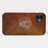 Coques Case-Mate iPhone [800] Aigle impérial romain d'or (Dos (Horizontal))