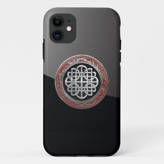 Coques Case-Mate iPhone [800] Croix du noeud d'argent celtique sacré (Dos)