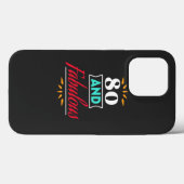 Coques Case-Mate iPhone 80 ans et dire fabuleux (Verso (horizontal))