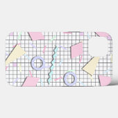 Coques Case-Mate iPhone 80s Candy Pastel Geo Téléphone Case (Verso (horizontal))