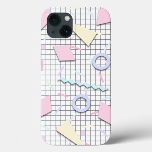 Coques Case-Mate iPhone 80s Candy Pastel Geo Téléphone Case (Verso)