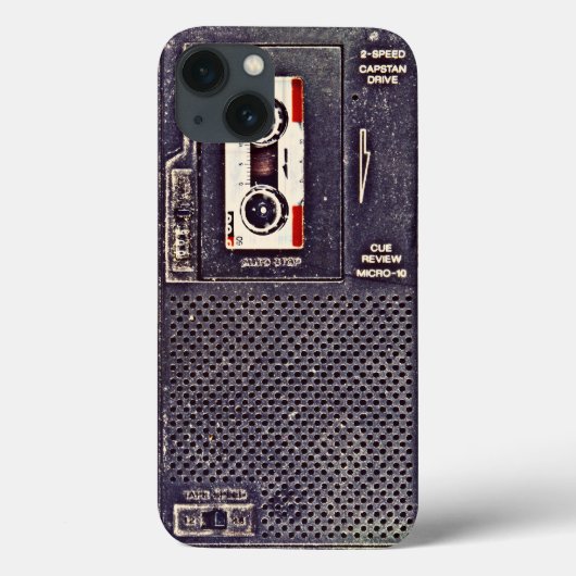 Coques Case-Mate iPhone 80's walkman (Verso)