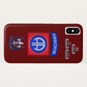 Coques Case-Mate iPhone 82e division aéroportée "All Way" (Dos (Horizontal))