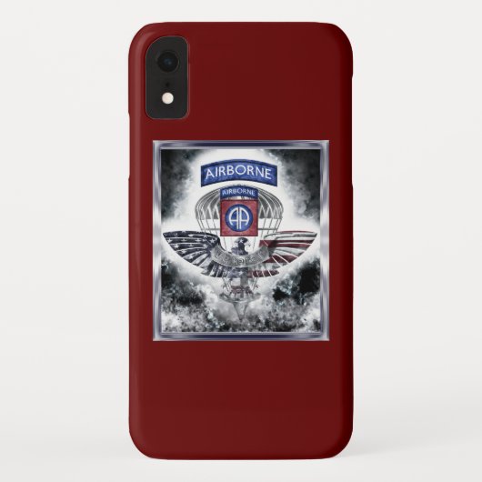 Coques Case-Mate iPhone 82e division aéroportée Conception d'explosifs (Dos)