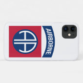 Coques Case-Mate iPhone 82e division aéroportée Insignia (Dos (Horizontal))