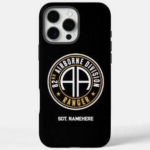 Coques iPhone 16 Pro Max 82e division aéroportée "Ranger" Statut Personnali