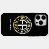 Coques Case-Mate iPhone 82e division aéroportée "Ranger" Statut Personnali (Verso (horizontal))