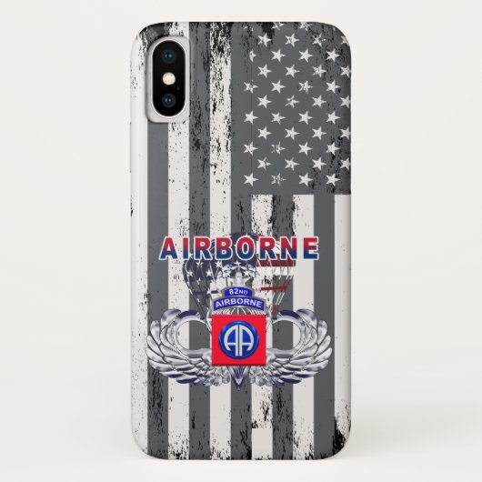 Coques Case-Mate iPhone 82ème division aéroportée «Jusqu'au bout» (Dos)
